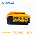 Batterie de rechange pour outil électrique DeWalt Max batterie au lithium 18V 20V 9000mAh