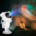 Projecteur de ciel étoilé romantique forme d'astronome spatial veilleuses LED créatives décor de
