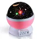 Projecteur LED étoiles ciel étoilé nouveauté lampe de Table batterie USB veilleuse pour enfants