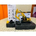 Moteur hydraulique Cat 320D L avec outil modèle en métal moulé sous pression échelle 1/87 DM85652