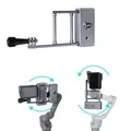 Adaptateur de caméra de sport pour GoPro / dji action 3 /Xiaomi yi support avec panneau de