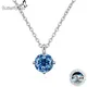 Pendentif en diamant Moissanite pour femmes Test réussi 0.5/1/2/3 Carat bijoux classiques en