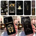 Triple Moon Goddess Hecate Tarot Card Case Coque pour Samsung Galaxy A54 A34 A14 A51 A71 A12