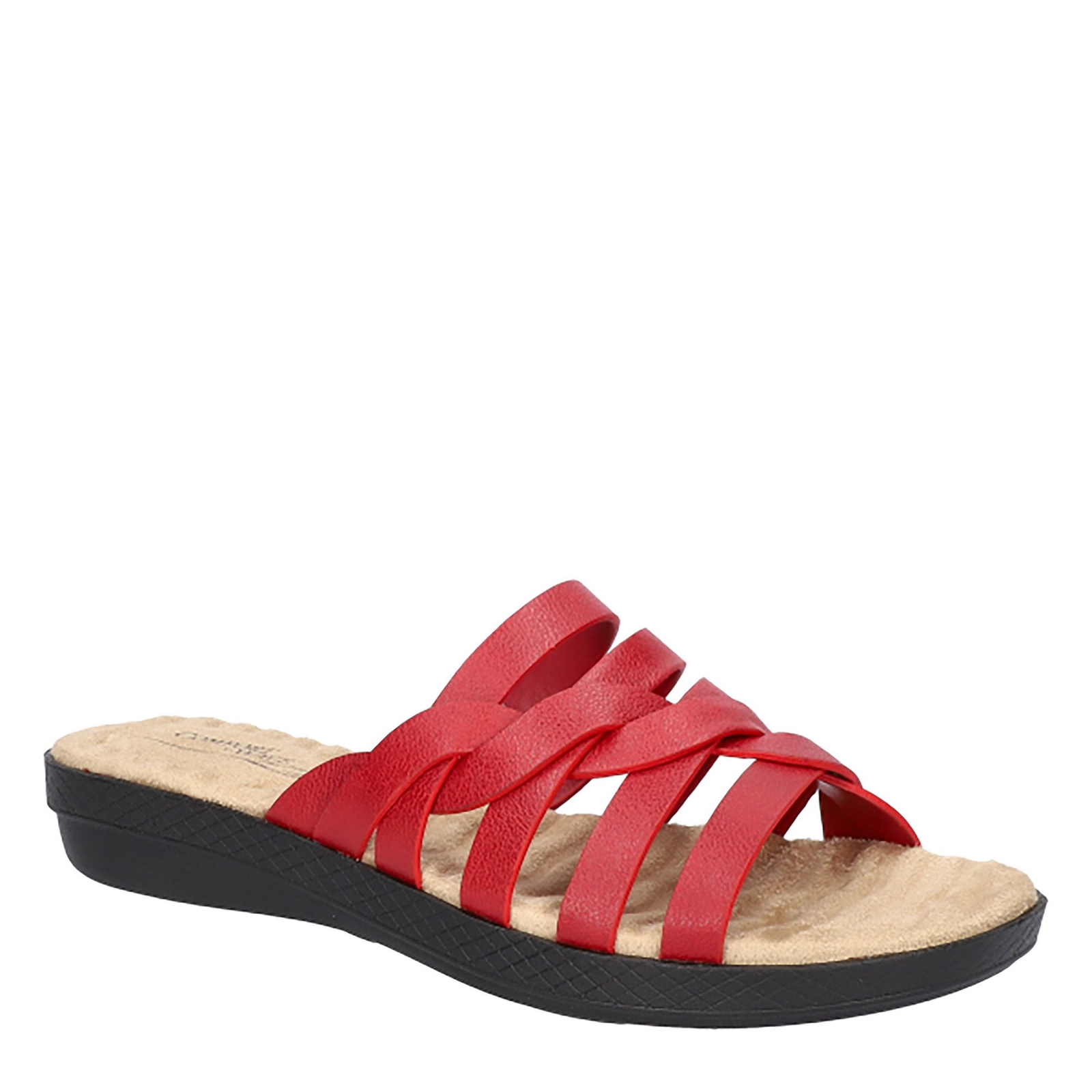 Easy Street Sheri - Womens 5 Red Sandal Medium