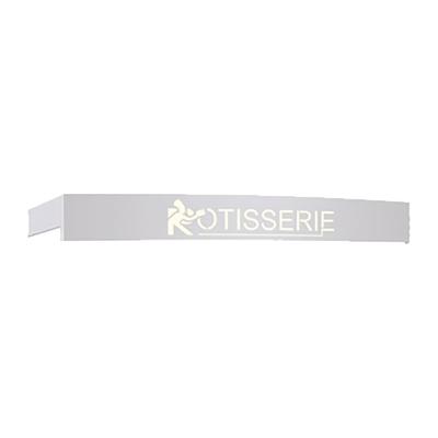 Rotisol USA 1160BDI Illuminated Decorative Roof for FlamBoyant 1160 Rotisseries, Stainless Steel, Black