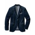 Mey & Edlich Herren Jacket Slim Fit Blau einfarbig