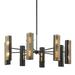 Troy Lighting Mikka 42 Inch 16 Light LED Chandelier - F5642-PBR/SBK