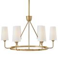 Hinkley Lighting Lewis 28 Inch 6 Light LED Chandelier - 45006HB