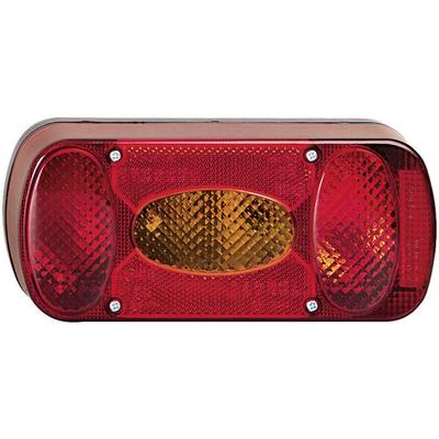 Secorüt - Fristom Fahrradträger-Rückleuchte Rückleuchte, Kennzeichenleuchte, Blinker, Bremslicht,