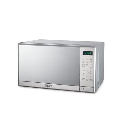 0.7 Cu.Ft Counter Top Microwave Oven-Stainless Steel