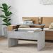vidaXL Coffee Table Lift Top End Table Accent Side Sofa Table Engineered Wood - 31.5" x 19.9" x 16.3"