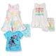 Amazon Essentials Disney | Marvel | Star Wars | Frozen | Princess Mädchen Outfit-Sets zum Kombinieren, 5er-Pack, Minnie Skater, 6-7 Jahre