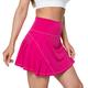 MEETYOO Damen Tennis Skort Summer Mini Tennisröcke Sport Golfrock mit Tasche & Innenhose für Laufen Tennis Golf Uv-Schutz Outdoor Reise