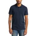 MUSTANG Herren Poloshirt Basic - Regular Fit S - 6XL Blau Schwarz 100% Baumwolle, Größe:4XL, Farbe:Dark Sapphite (4136)