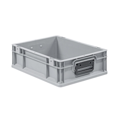 PROREGAL Eurobox NextGen Portable Duo | HxBxT 12x30x40cm | 11 Liter | Eurobehälter, Transportbox, Transportbehälter, Stapelbehälter Image