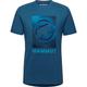 MAMMUT Herren Shirt Trovat T-Shirt Men Mammut, Größe S in Blau