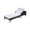 Blue Nile Mills Patio Chaise Lounge Cover, Cotton in Blue/White | 14 H x 6.6 W x 6.6 D in | Wayfair BNM POOL-LOUNGE-TOWEL-K