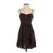 Forever 21 Casual Dress - Mini: Black Dresses - Women's Size Small