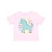 Inktastic Unicorn Lover Pastel Rainbow Girls Toddler T-Shirt