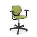 KI Furniture Intellect Wave Task Chair Upholstered in Black | 35.5 H x 26.5 W x 24.5 D in | Wayfair IWPD18AUB.1KLE.PBL.S