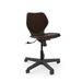 KI Furniture Intellect Wave Task Chair Upholstered in Black/Brown | 30.5 H x 24.5 W x 24.5 D in | Wayfair IWPD18TUB.1KCA.PFN.C