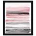 Oliver Gal - Picture Frame Graphic Art Paper in Gray/Pink | 22 H x 18 W x 0.5 D in | Wayfair 20819_16x20_PAPER_FLAT