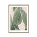 Ready2hangart "Calla Leaf" Framed Print Wall Art By Kathrin Pienaar Wood/Paper in Brown/Green/Pink | 24 H x 16 W x 1 D in | Wayfair