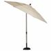 Summer Classics 11' Cantilerver Umbrella Metal in White/Black | 18 H x 132 W x 132 D in | Wayfair 75640+764440N