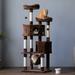 Tucker Murphy Pet™ 63" Daejah Cat Tree Manufactured Wood in Brown | 63 H x 23.6 W x 17.7 D in | Wayfair 77FE4A3802EC4C75BA2DFF96A497461E