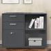 Latitude Run® Mattah 3-Drawer Mobile Lateral Filing cabinet Wood in Gray | 23.8 H x 32 W x 16 D in | Wayfair 593241C87FF54A3BB589307B89DEB913