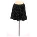 Lauren Conrad Casual A-Line Skirt Mini: Black Bottoms - Women's Size Medium