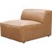 Slipper Chair - AllModern Astra Top Grain Leather Slipper Chair Genuine Leather in Brown | 26 H x 31 W x 40.5 D in | Wayfair