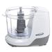 Winston Brands Mini Electronic Food Chopper Stainless Steel/Plastic in Gray/White | 5.38 H x 6.63 W x 4.5 D in | Wayfair 67469