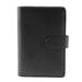 25Pcs A6 PU Leather Budget Binder Set Binder Cover Personal Planner Binder for Cash Envelopes System Black