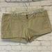 American Eagle Outfitters Shorts | American Eagle Khaki Stretch Shorties Size 2 | Color: Tan | Size: 2