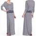 Anthropologie Dresses | Anthropologie Puella Maxi Dress M | Color: Gray | Size: M