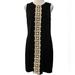 Jessica Simpson Dresses | Elegant Jessica Simpson Black Velvet Cocktail Dress With Lace Trim | Color: Black | Size: 6