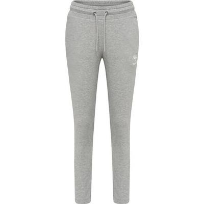 HUMMEL Damen Hose hmlNONI 2.0 TAPERED PANTS, Größe L in Grau