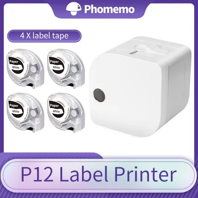 Phomemo-Mini étiqueteuse sans fil P12 prise en charge de plusieurs matériaux fabricant