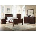 Winston Porter Jeferson Sleigh Bedroom Set Special Full 3 Piece: Bed, 2 Nightstands Wood in Brown | 52 H x 58.25 W x 79 D in | Wayfair