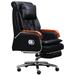 Inbox Zero Cameron Reclining Massage Chair Ottoman Included Microfiber/Microsuede/Genuine Leather | 47.24 H x 27.56 W x 21.85 D in | Wayfair