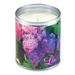 Hokku Designs Bush Lilac Scented Designer Candle Paraffin in Green/Indigo | 4 H x 3.5 W x 3.5 D in | Wayfair 064BE11174E54DEFBEFEED64216A2C77