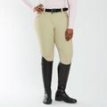 Piper Evolution Mid - rise Breeches by SmartPak - Knee Patch - 24R - Tan w/ Dark Rose - Smartpak