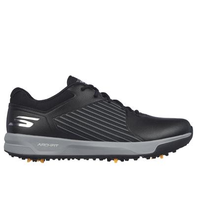 Skechers Men's GO GOLF Arch Fit Elite Vortex Shoes | Size 11.0 | Black/Gray | Synthetic