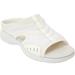 Extra Wide Width Women's The Tracie Slip On Mule by Easy Spirit in Bright White (Size 9 WW)