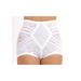 Plus Size Women's Lacette Panty Brief by Rago in White (Size 6X)
