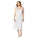Plus Size Women's Snip-To-Fit Dress Liner by Comfort Choice in White (Size L)