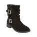 Wide Width Women's The Madi Boot by Comfortview in Black (Size 9 W)