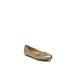 Wide Width Women's Maxwell Flats by Naturalizer in Light Gold (Size 9 1/2 W)