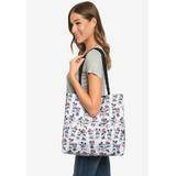 Women's Disney Mickey & Minnie Mouse Tote Bag Carry-On Travel Beach Bag by Disney in White